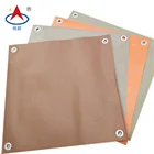 Orange/Khaki/Grey Color Thailand Embossed PVC Coated Canvas Fabric Rolls