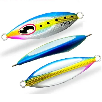 2024 Slowly descending metal fishing saltwater fixture 40g 60g 80g 100g 120g 150g fishing jig bait coastal jig Marline