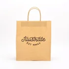 Paper Paper Bags Price Custom Printed Your Own Logo Brown Kraft Shopping Paper Bag With Handles