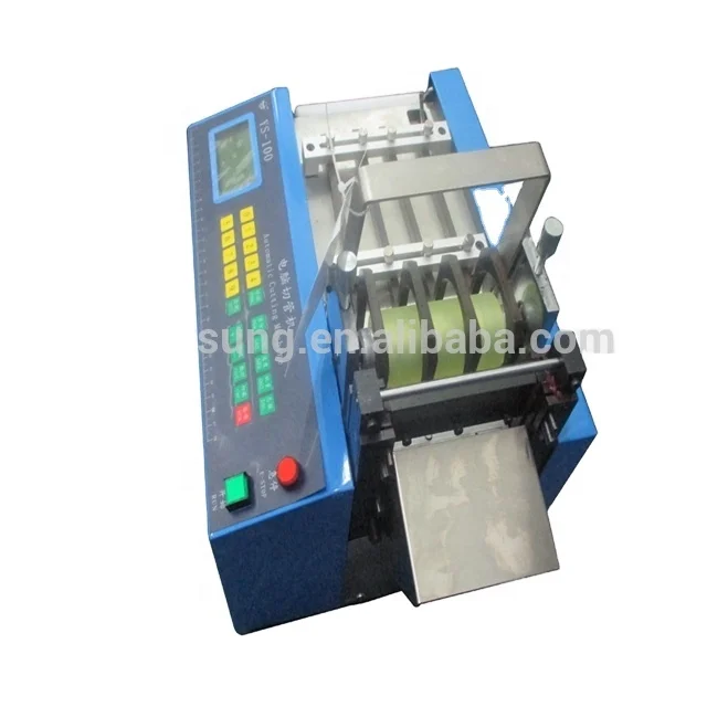 YS-100 350W Automatic Heat-shrink Tube Cutting Machine Cable Pipe Cutter 110V 