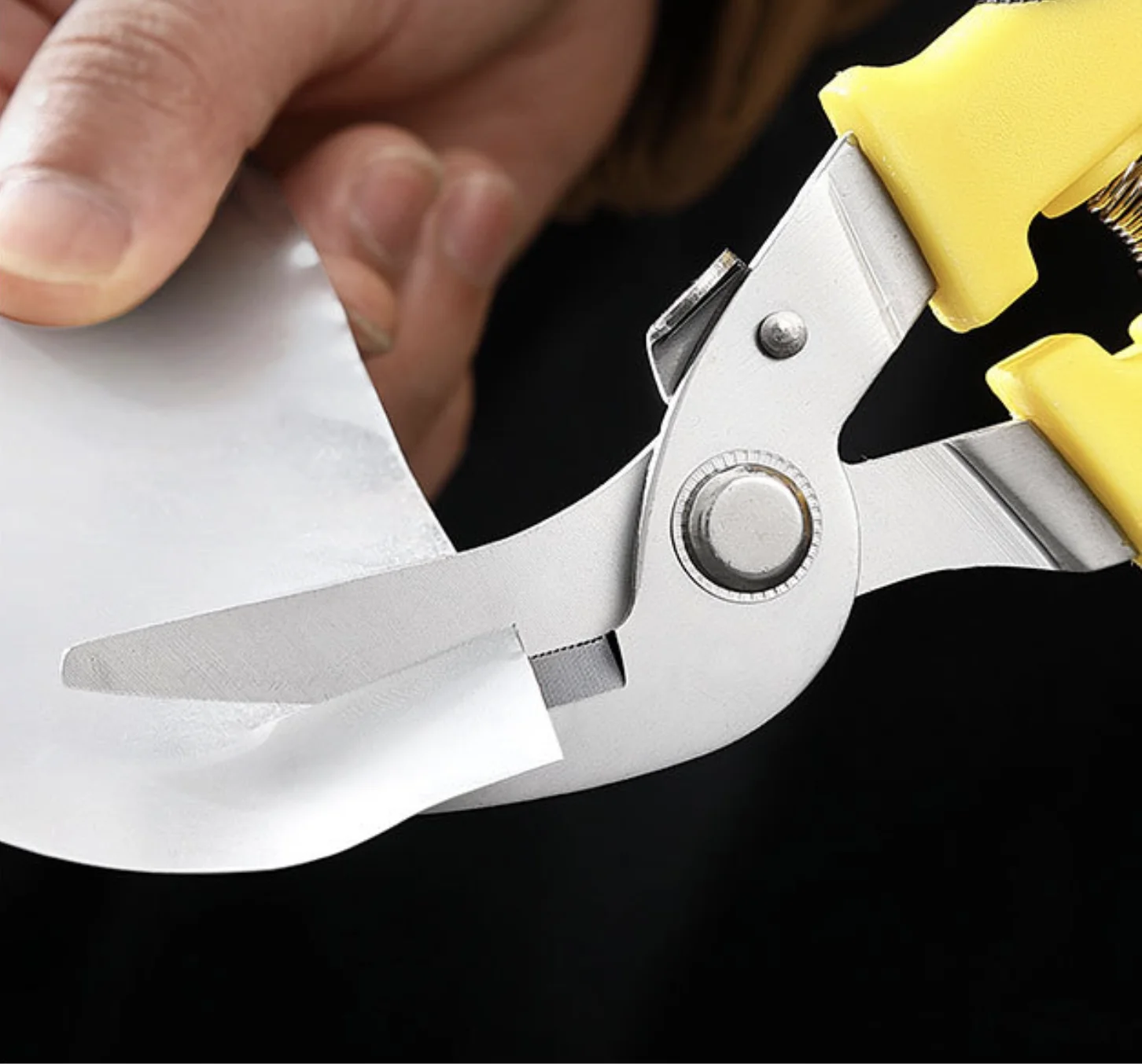 Stainless steel metal cutting scissors