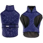 Coats Fashion Autumn And Winter Windproof Cotton-padded Warm Jackets For Large Dogs Custom Adjustable Pullover Dog Coats