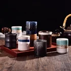 Tea Cups Coffee And Tea Cups OEM ODM China Wholesale Japanese Style Custom Logo Ceramic Coffee Water Tea Cups