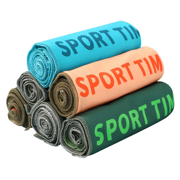Multi Color Printed Sport Quick Dry Sweat Absorbent Custom Cool Instant Cooling Towel