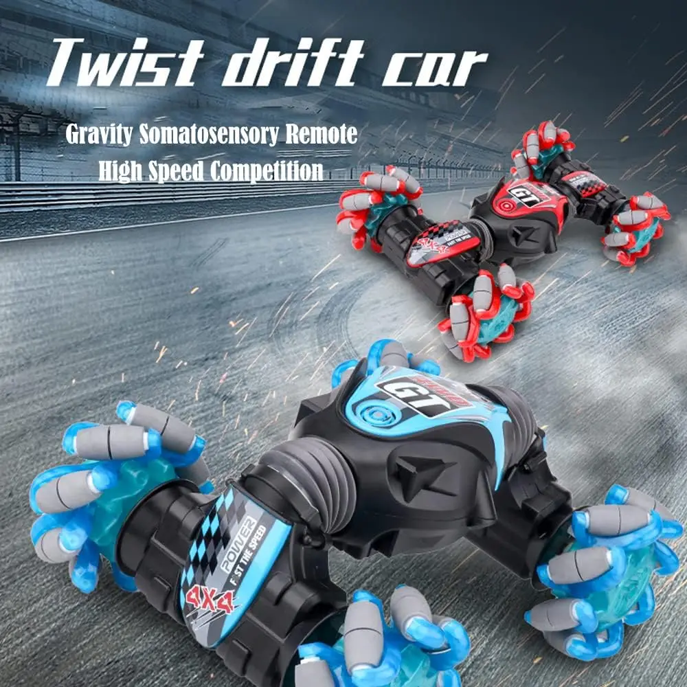 EPT Hot Sale 4WD Double-sided RC Racing Car Electronic Twist Car Remote Control Off Road Vehicle For Kids