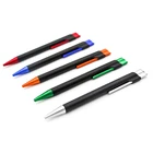 Pen Plastic Ball Office Creative 0.5 Mm Push Ballpoint Pen Popular Plastic Ball Pen For Office School Supplies