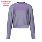 Women Hoodies Hot Reflective Tactile Crop Top For Women Customized Size Women Hoodies Set