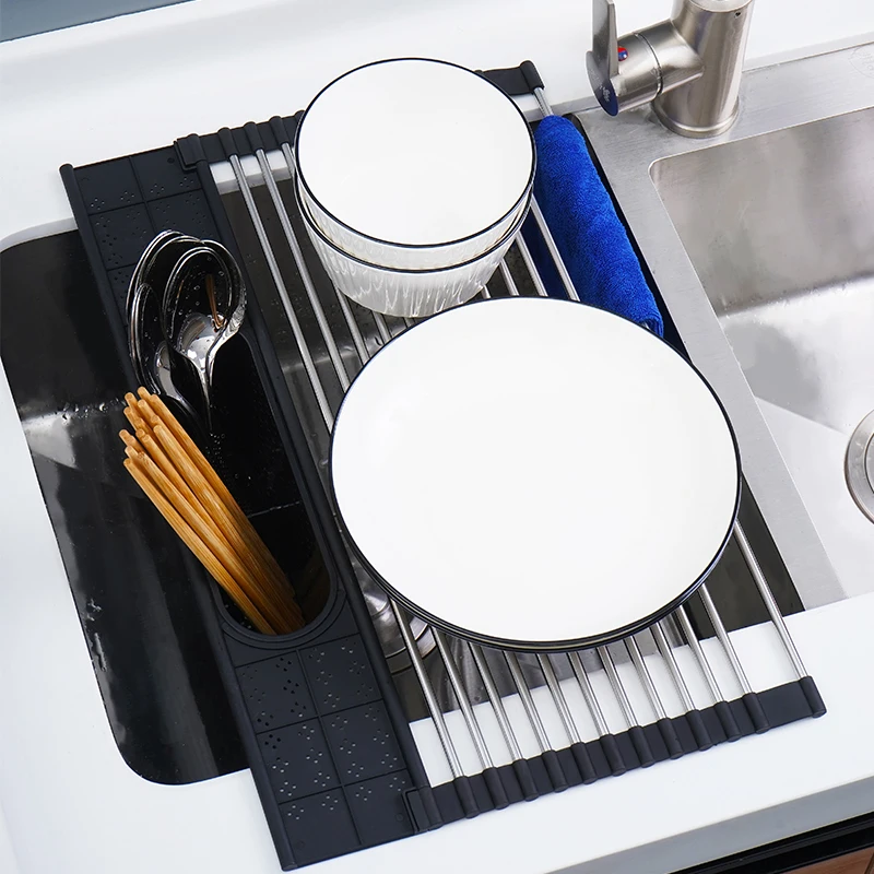 roll up dish drying rack