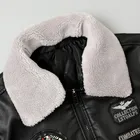 Leather Black Wholesale New Men's Leather Clothing Fashion Casual Motorcycle Black Clothing Leather Jacket