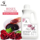 New Popular Rose Flower Drinking 6 Times Concentrate Rose Syrup/drinked Rose Juice