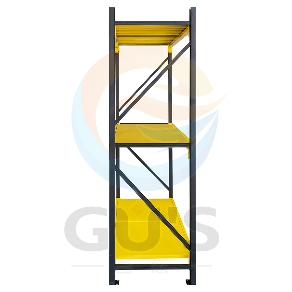 Industrial Storage Warehouse Systems Medium Duty 500kg Per Tier Stack Racks and Shelves for Warehousing & Inventory Management factory
