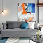 Furniture Artree Creative Original Abstract Match Furniture With Description Of Oil Painting Canvas
