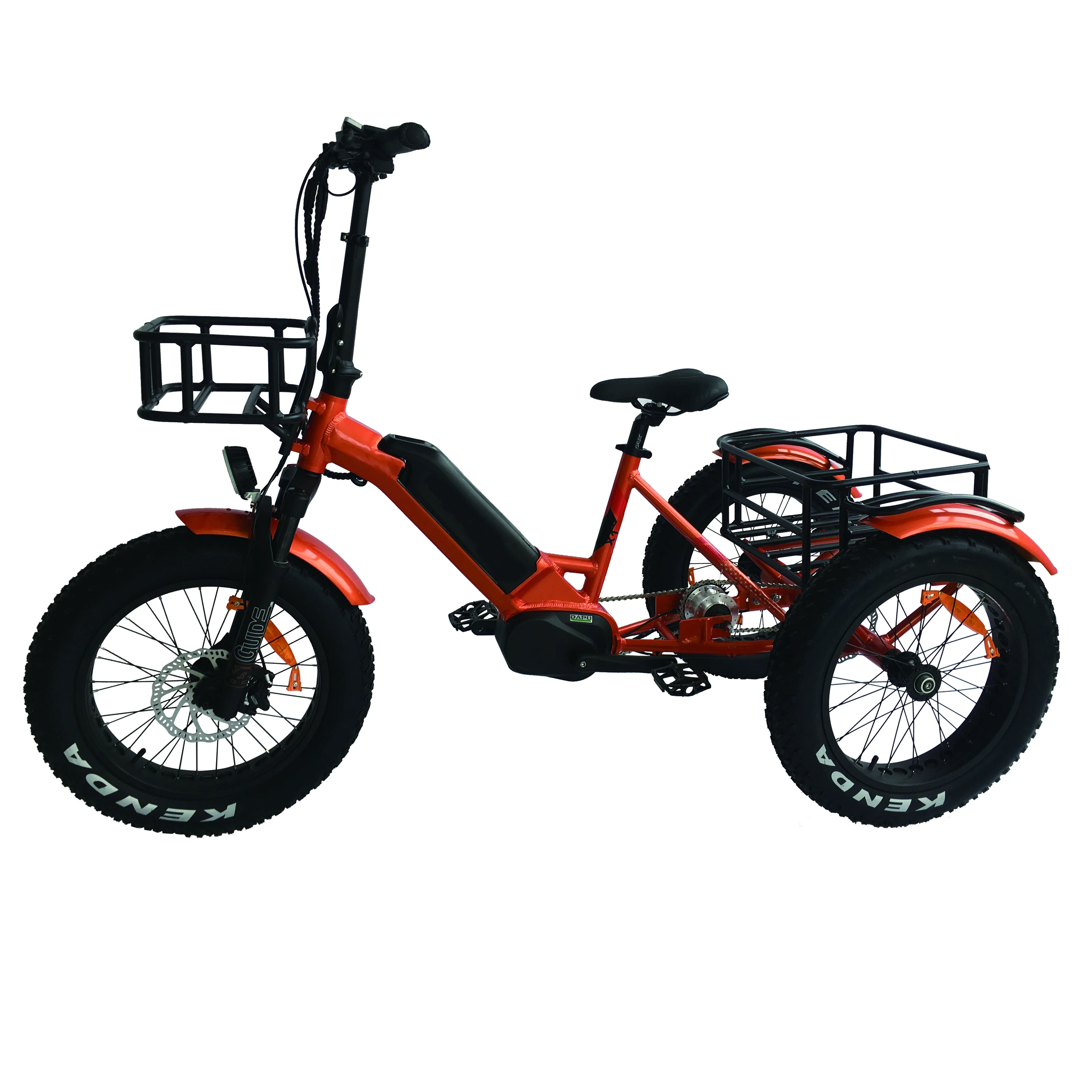 mid drive electric tricycle