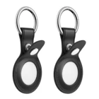 Case Clip Wholesale Shockproof Anti Fall Case Clip Accessory Scratch Proof Key Ring Genuine Leather Holder Airtags Case