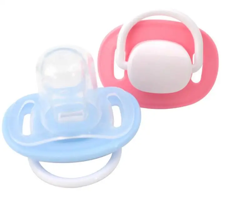 Customized Unique Design Pacifier Baby, USSE Natural Feel Funny Silicone Feeding Baby Pacifier