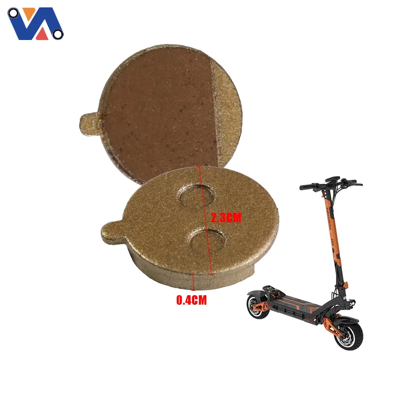 product original new image front brake pads for kugoo kukirin m5 pro electric scooter 48v rubber front brake caliper pads-7