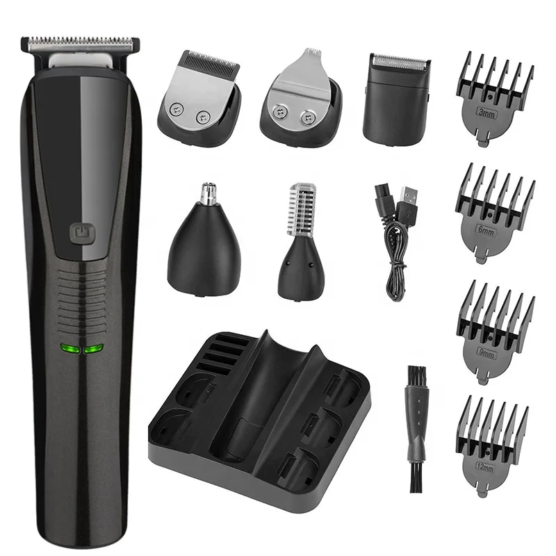 Lk830 Beard Trimmer 6 In 1 Trimmer For Men Waterproof Usb Fast Charging Low  Noise Cordless Nose Hair Trimmer - Buy Beard Trimmer,Cordless Hair Trimmer,Waterproof  Hair Trimmer Product on 