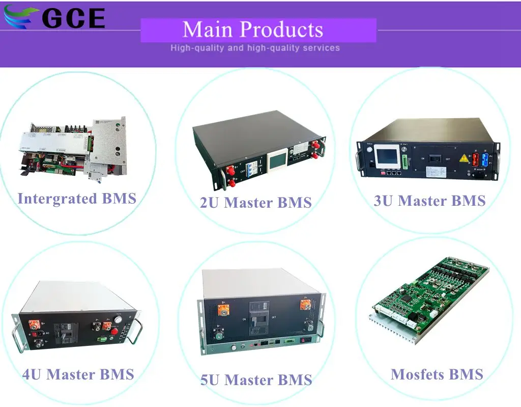 Integrated BMS Battery Management System with 3 Years Warranty for Solar Energy Storage Lithium Battery Packs