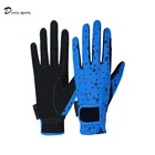 Riding Factory Direct Supply Windproof Secure Microfiber Equestrian Horse Riding Gloves