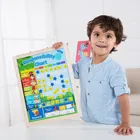 Good Wooden Toy 2020 New Responsibility Chart Wooden Magnet Educational Toy For Kids