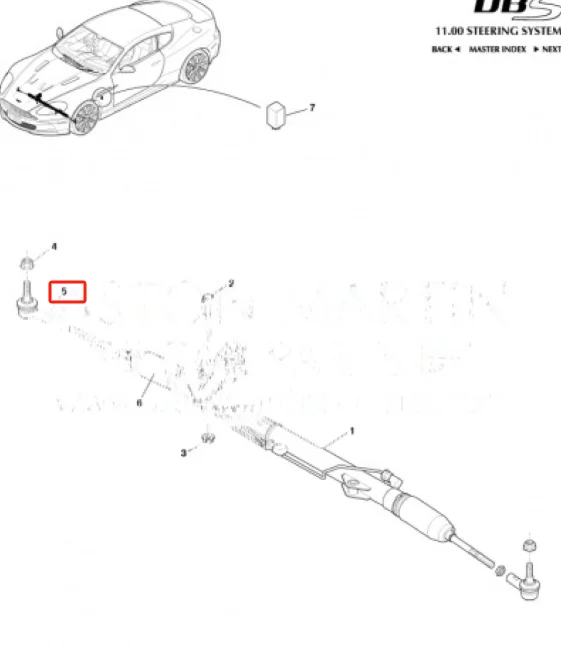 Metal Material Steering Gear Outer Ball Joint For Aston Martin Rapide Vantage DB9 DBS Virage Vanquish 4G433289AA Car Tie Rod End supplier