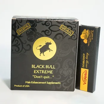Black Bull Wholesale Rhino Honey Printed Mini Pill Pouch 3D Lenticular Card Display Box Rhino Pills Honey Sachets Packaging