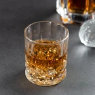 Glass NOVARE Amazon Hot Selling 330 Ml Lead Free Crystal Diamond Whiskey Glass With Free Shipping