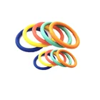 Factory Supply Custom Colorful Rings Silicone O- Ring Seals Rubber O- Rings