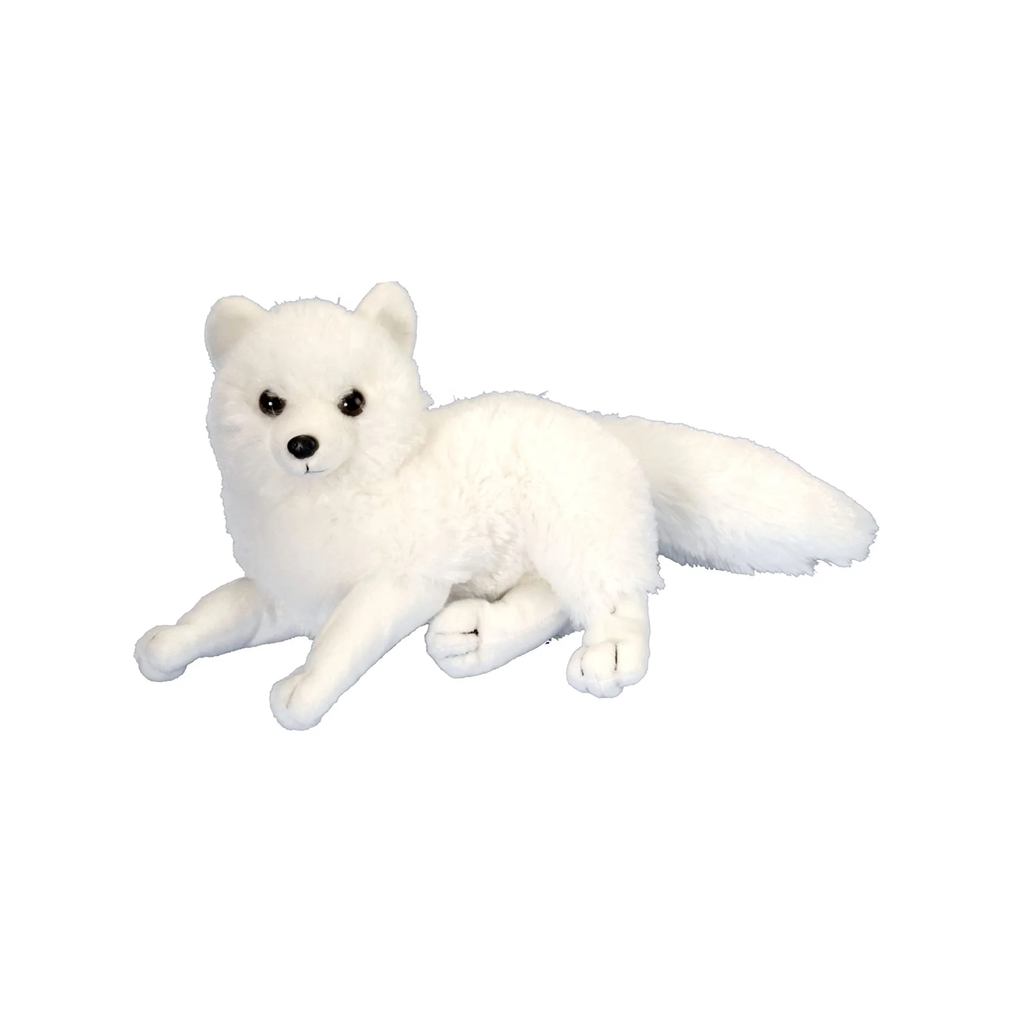 white fox plush toy