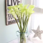 Calla Flower Wholesale Prices Customized Size 63cm Artificial Pu Real Touch Calla Lilies Flower For Sale