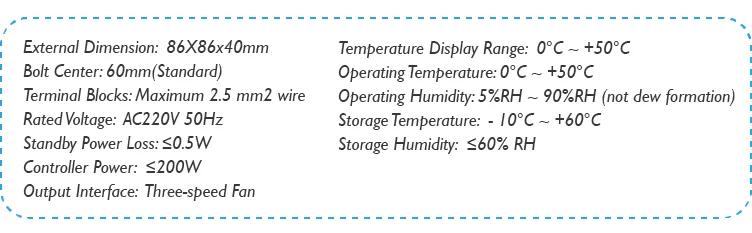 Fan, 0-10v, 220V, PVC - detail 8