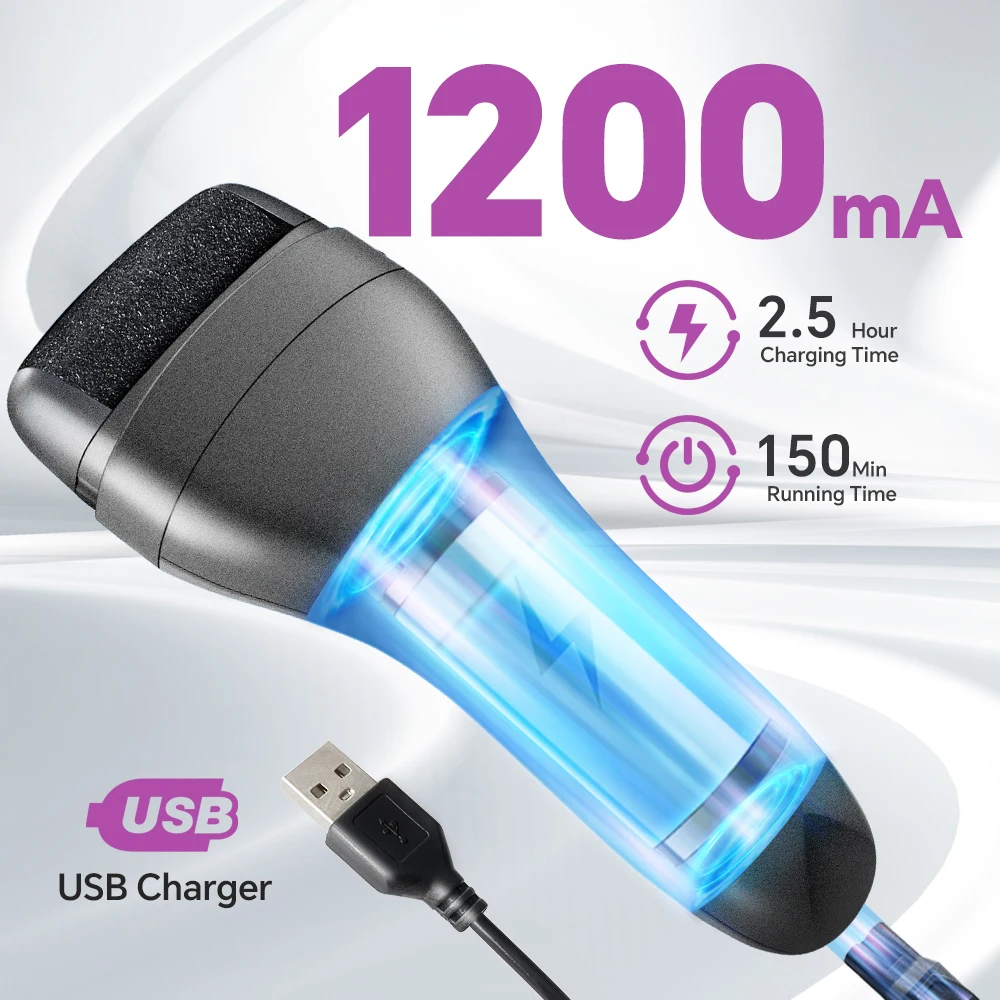 High-Efficiency Electric Foot Grinder Smoother Rechargeable Callus Eliminator for Car Application manufacture