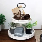 Good Stand Tray Wood Wholesale Customized Good Quality Wooden Cake Stand Tray 2 Tiers Wooden Serving Tray
