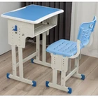 School Classroom Kids Computer Pink Lifting Plastic Seat School Student Study Desk Table And Chair Set