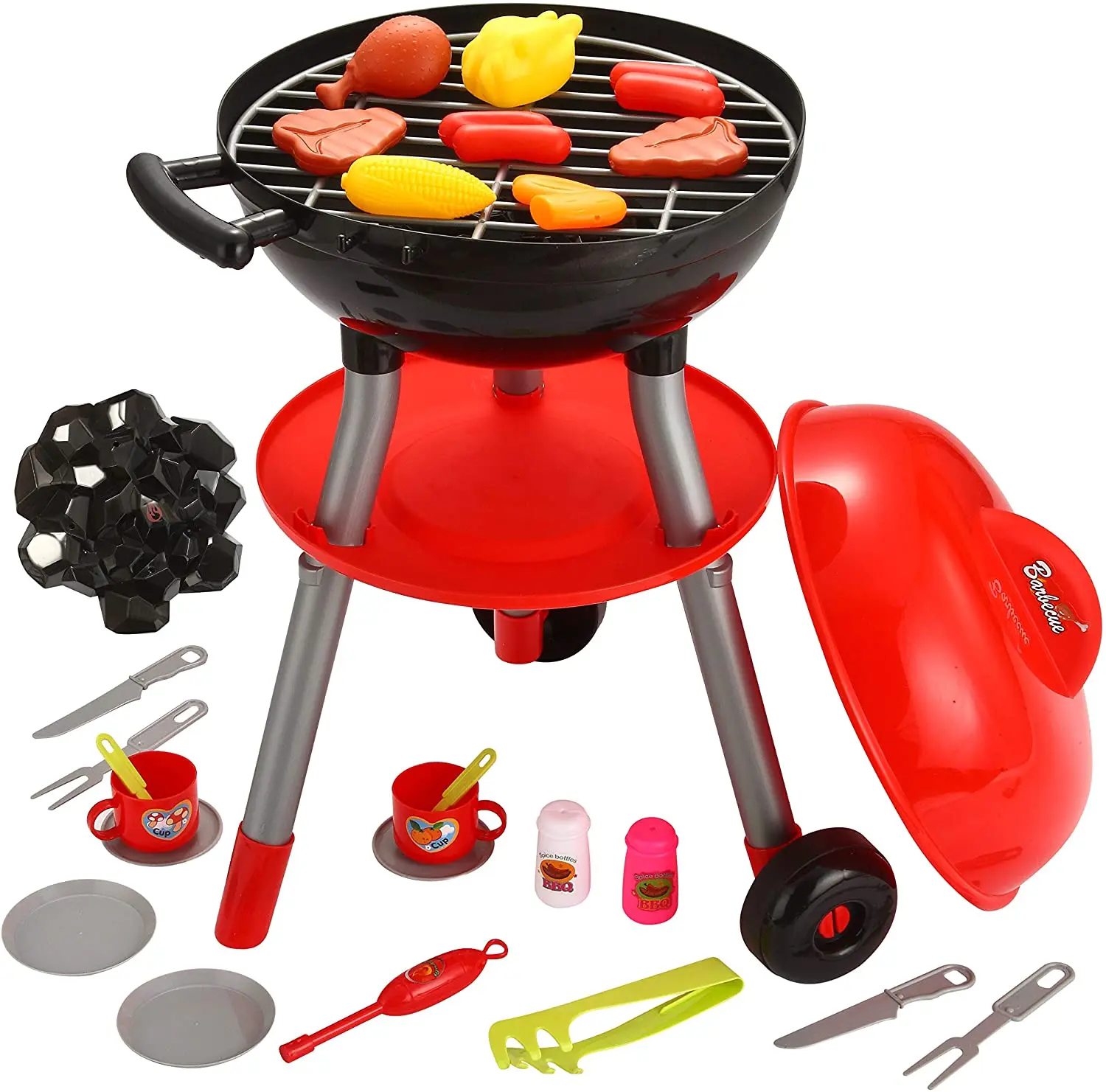 bbq play food set