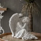 Decoration INNOVA HOME Living Room Table Top Decoration Polyresin Angel Table Top Decor