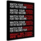 Canvas Custom Printing Motivational Quote Wall Art Canvas Prints Pictures Posters