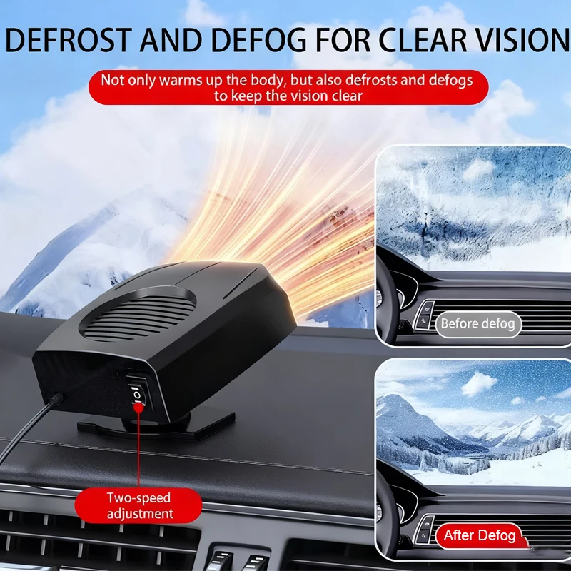 Cooling Car Fan, 2-in-1, 150W, ABS - detail 4