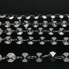 Crystal Beads Bead MH-L027 14mm Diameter Clear Hanging Crystal Beads Decorations Wedding Bead