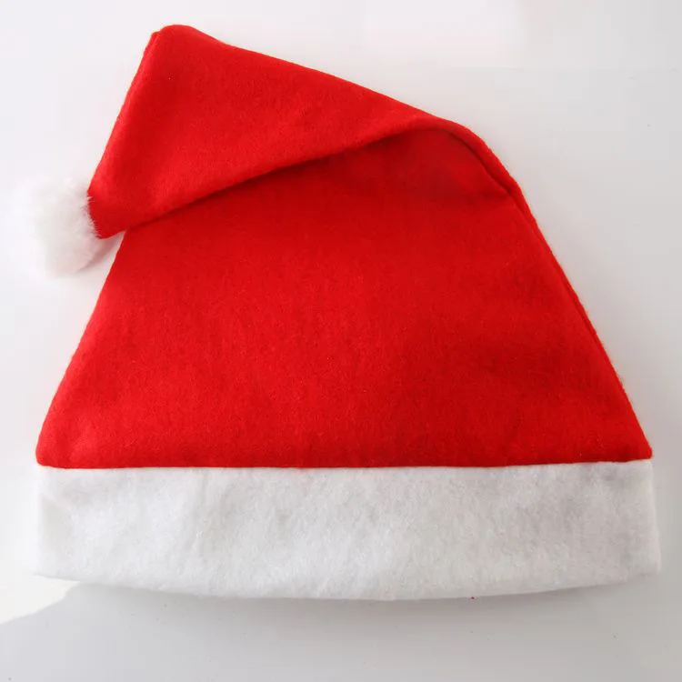 L022 Holiday Hat Santa Claus Christmas gift Plush Merry Christmas Children Adult Classic Santa Claus Christmas Hat