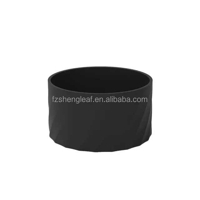 product silicone sleeve protective cup cover anti slip boot for tumbler 30oz 40oz bottom protector heat resistant food grade reusable-7