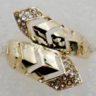 Diamond Ring 2021 Most Popular High-end Personalized Arrows Design Diamond Crystal Engagement Ring