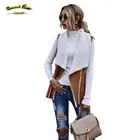 Leather Vest Winter Clothes Hot Sale Fashion Leather Bomber Vest Sleeveless Winter Women's Jackets