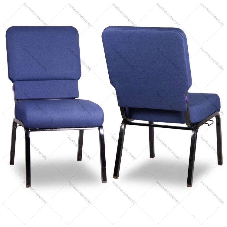 royal blue church chairs