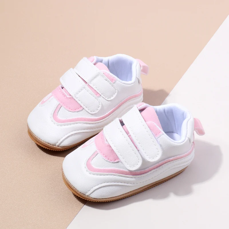 Wholesale Casual Sneakers for Boys Girls Spring Autumn Non-Slip Soft Rubber Bottom Anti-Slippery Design Baby Toddler manufacture