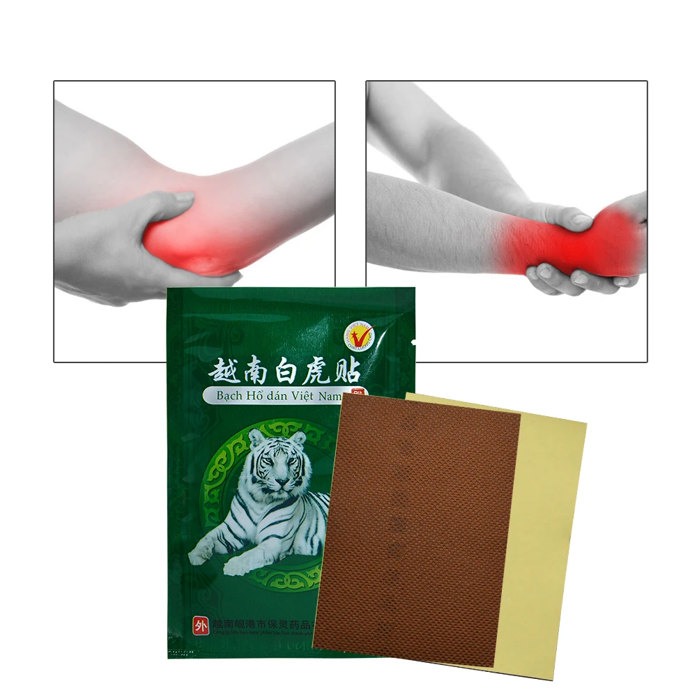 Pcs Vietnam White Tiger Pain Relieve Plaster Patch Meridians