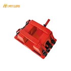 Professional Professional Emergency Universal Scoop Stretcher Head Immobilizer For Spine Board