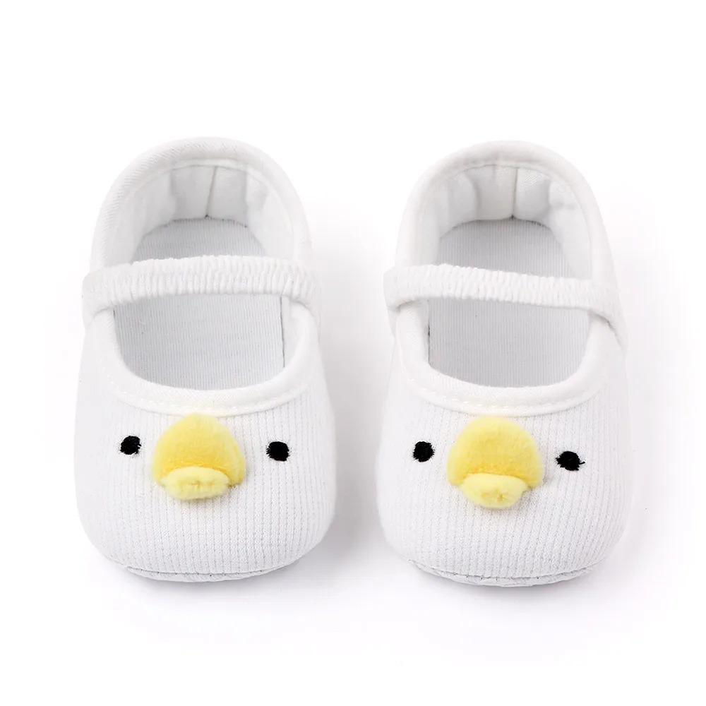 New Baby Solid Color Elastic Cute Cartoon Duck Soft Soled Comfortable Infants Toddler Shoes details