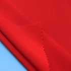 Woven Woven Solid Dyed Polyester 185gsm Solid Dyed PD Woven Recycled Polyester GRS POLY 4 Way Stretch Satin Fabric