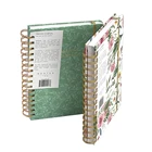 School Cheap Printed Dotted Daily Weekly Monthly Luxury Hardcover School Planner And Spiral Custom Notebooks